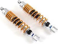 Arashi 425mm /16.7" Universal Shock Absorber Rear Suspension Universal for Honda Silverwing600 Silve