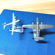 Bomber Model B25 WWII Alloy Simulation Aircraft B29 Boy Nuclear Bomb