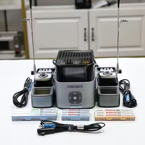 Aixun T420D 200W Dual Station Soldering Station with T245/T210/T115 Handle, Fast Heating, 2.4" LCD D
