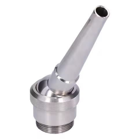 Garden Fountain Nozzle G1‑1/2 Male Thread 46mm Adjustable Direction Jet Water Spray Head