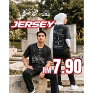 MATAHARI New Jersey Unisex Unique Select Hustle NFL neckline Men Women Graphic T-shirt Murah Readyst