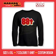 88 Rising Logo Long Sleeve T-Shirt Distro T-Shirt