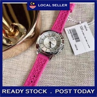 [100% Original & Free Bracelet] Coach Mini Boyfriend Rubber Strap Women Watch Watches Jam Tangan Wan