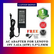 { Quality } Pengecas For Lenovo U110 U350 Y300 Y310 Y330 Y410 Y430 Y450 19V 3.42A (5.5*2.5mm) 65W Ad