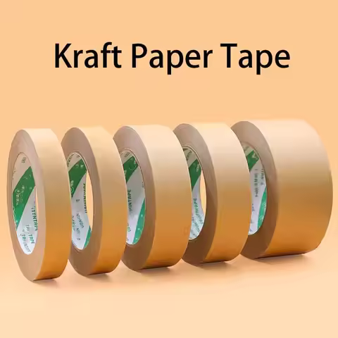 Packaging Tape, Kraft Paper Tape, Masking Tape, Shipping Carton Sealing Tape, Photo Frame Backing Ta