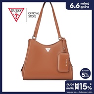 GUESS กระเป๋า รุ่น LE216707 ELSA SATCHEL สีน้ำตาล
