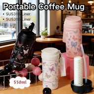 Cute Flask Tumbler Tea Strainer with Stainless Steel Girl Thermos Coffee Tumbler Steel