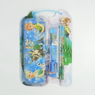 Gratis Ongkir - Stationery Set Souvenir Anak / Set Alat Tulis 6 in 1 / Fancy Set Anak Motif Karakter