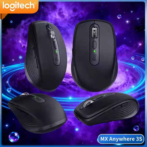 Portable MX Anywhere 3S - 8000 DPI Tracking, Compact Size, Silent Click, Perfect For Bookstore & Mob