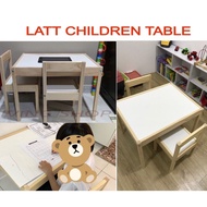 IKEA Latte IKEA Kids/Children's Table with 2 Chairs Set