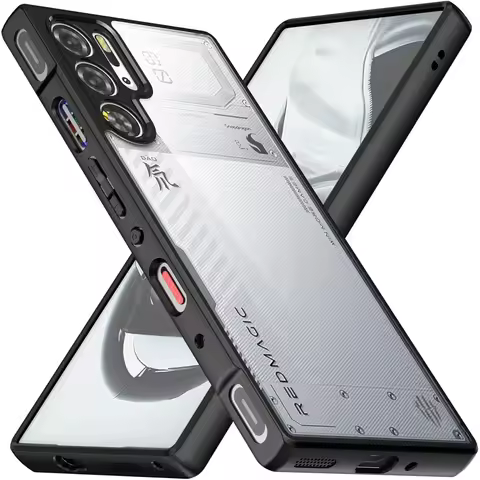 For Red Magic 9S Pro+ Plus/9 Pro+ Phone Case,Shockproof Slim Fit Clear Protective Cover For ZTE Nubi