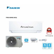 DAIKIN [FTKE25A/RKE25A]/[FTKE35A/RKE35A]1.0HP &1.5HP WALL R32 INVERTER