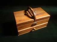 【老時光 OLD-TIME】早期二手古物日本木製裁縫箱