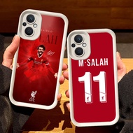 White Casing for OPPO Reno Find X5 8Z 8 7Z 7 Lite 5G S106 Mohamed Salah