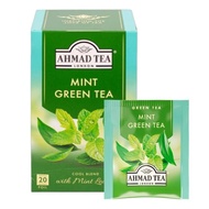 AHMAD TEA AHMAD TEA Mint Flavor Green TEA Individually Packaged TEA Bags Imported Goods26090401