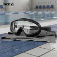 [Ioensy] Premium Adult Swimming Goggle Panoramic View Anti-fog Swim Glasses Leak-resistant for Aquat