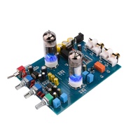 Preamplifier Tiub Bluetooth Demam Hifi 6J5 Preamp Tiub Vakum Hempedu NE5532 Papan Kawalan Nada Pra A