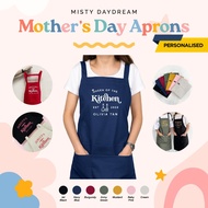 [SG Seller] Customised Mothers Day Aprons Personalise Mother's Day Collection Apron Kitchenware Gift