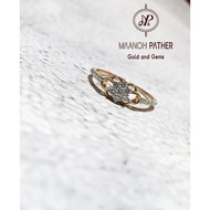 0.21CT LADIES DIAMOND RING-18K GOLD DIAMOND RING-18K GOLD FANCY DIAMOND RING-18K GOLD FANCY LADIES D
