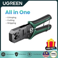 UGREEN 3 in 1 Multifunctional Crimping Cutting Stripping Network Cable Pliers For Cat 6 6A 7 8