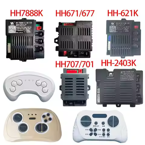 HH701 707 670 671 677 621 2158 2403 7888K Children Electric Ride on Car Remote Control Box Unit Cont