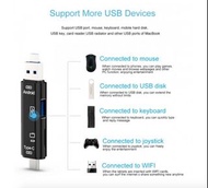 3-IN-1 TF &amp; USB TO MICRO USB &amp; TYPE-C Card Reader OTG Smart Connector