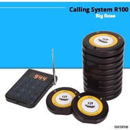Round Buzzer 10 20 Large Pager Queue Restaurant Paging Calling System