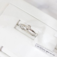 🔥💎แหวนเพชรแท้ 10ตังค์ น้ำ99 ตัวเรือน18k เพชรแท้ทองแท้18k