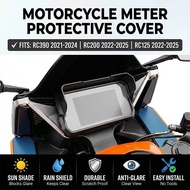 Motorcycled Visor Sun Shade Protector for RC390 2021-2024 RC200 RC125 2022-2025 Meter Protective Ant