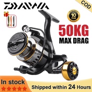 DAIWA Fishing Reel Spinning Reel BC 5.2:1 Full Metal Spool Fishing Reel Mesin Pancing Murah Braking
