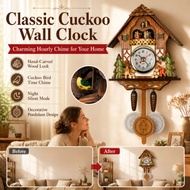 [Real Cuckoo Call] / [Built-In Alarm] Cuckoo Clock With Chime And Alarm Cuckoo Clock/Wall Clock/Chim