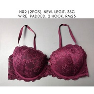 N02. LEGIT LACE BRA 38C