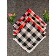 Latest Gold & Silver Knitted Lace Square Tablecloth Size 50x50 cm, 50x100 cm, 100x100 cm, 100x150 cm