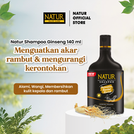 Natur Shampoo Extract Ginseng 140 ml - Anti Hair Fall / Mengurangi Rambut Rontok