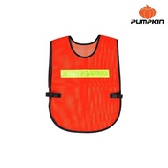 Pumpkin Reflective Traffic Vest