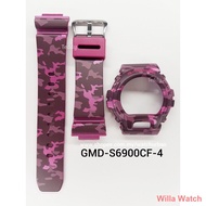 fossil strap Aksesori ¤CASIO G-SHOCK BAND AND BEZEL GMDS6900 100% ORIGINAL