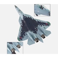 Siap Stand SU-57 Russian Stealth Fighter Jet Diecast Model Sukhoi 57 Air Force Aircraft Collector Fi