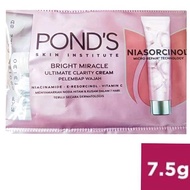 PONDS BRIGHT MIRACLE ULTIMATE CLARITY CREAM PELEMBAB WAJAH SACHET