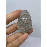 D5120 Natural Gem Raw Ore/Crystal Symbiotic Green Mica Ore With Rainbow Light Handle Toy Piece