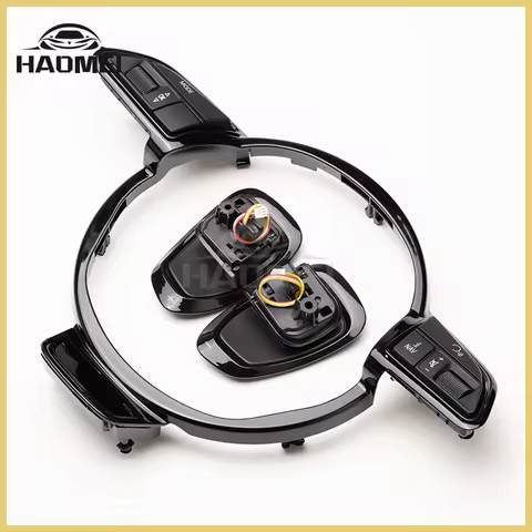 Suitable for Audi A4 B8 A6 C7 A3 8V car steering wheel shift paddles, buttons, and frames
