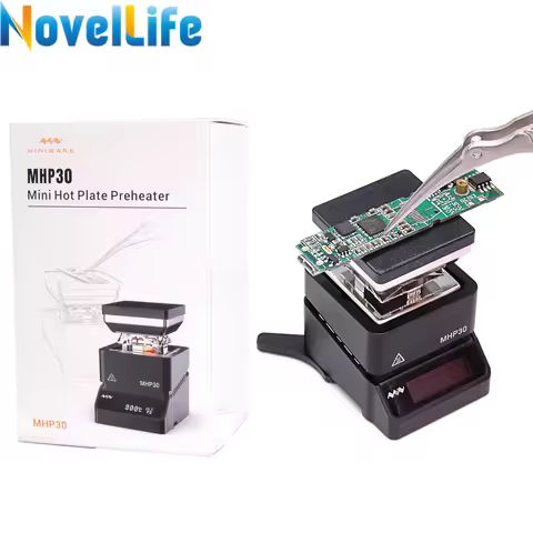 MHP30 Mini Hot Plate SMD Preheater Preheating Rework Station PCB Board Soldering Desoldering Heating