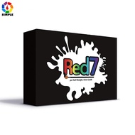 [Board Games] red Seven red7 Party Board Game Beyond Unoka Nordno red 7 Puzzle Card Playing