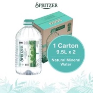 Spritzer Mineral Water 2x9.5Liter 1cartoon/2 Bottle