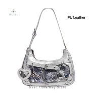 Halloween Y2k Cute Women Bag Fashion Sweet Ita Bag Lolita Bag Girl Transparent Pocke DIY Display Sho