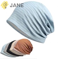 JANE Pullover Cap, Letter Printing Ear Protection Heaps Hat, 2024  Elastic Show Smaller Windproof Tu