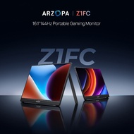 ARZOPA-Z1FC 144Hz Portable Gaming Monitor 100% sRGB For Switch/PlayStation/Xbox/Mac (16.1"/1080P HDR