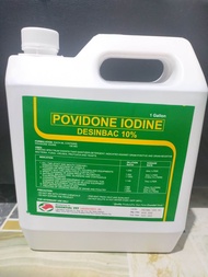 POVIDONE IODINE DISINFECTANT 1 GALLON (4 LITERS)