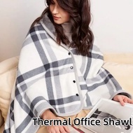 Wearable Button Down Nap Blanket Office Warm Shawl Children's Blanket