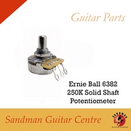 Ernie Ball 6382 250K Solid Shaft Potentiometer (1 Unit)