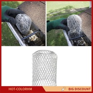 [COLORHM] Metal Mesh Gutter Leaf Debris Mud Trap Guards Drain Pipe Cover Downpipe